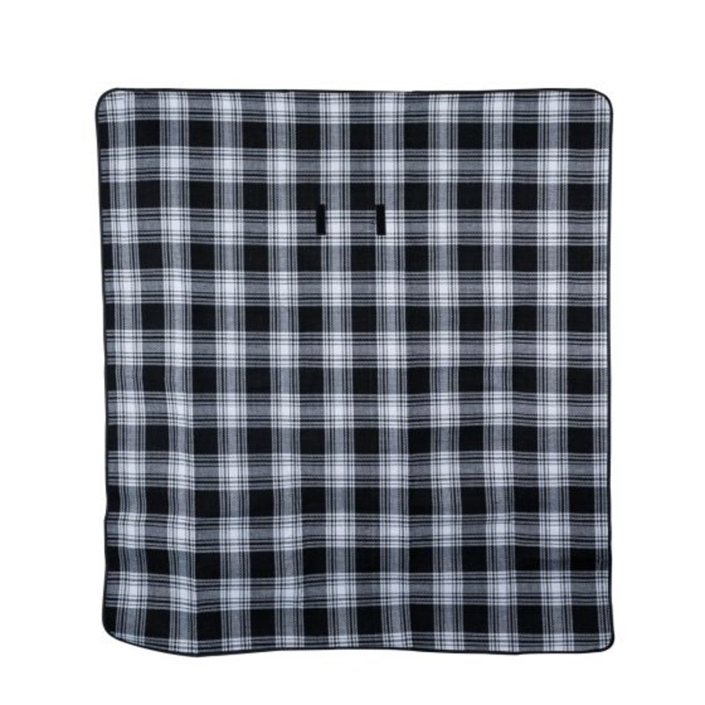 Dine™ Picnic Blanket in Black Plaid by True - The Gifted Man