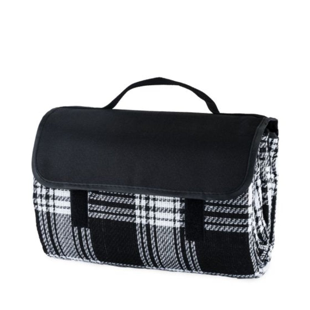 Dine™ Picnic Blanket in Black Plaid by True - The Gifted Man