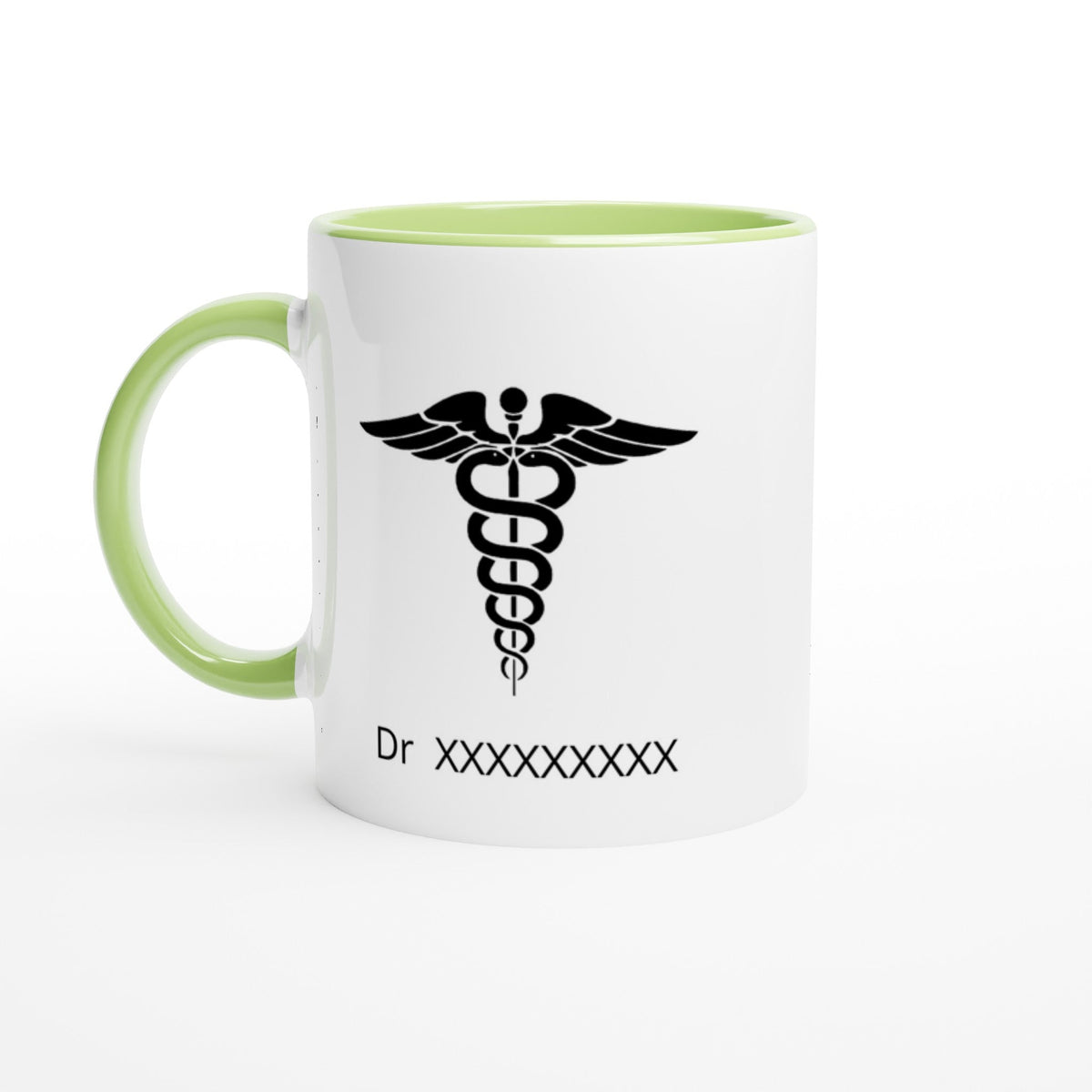 Doctor Personalized White 11oz Ceramic Mug with Color Inside - The Gifted Man