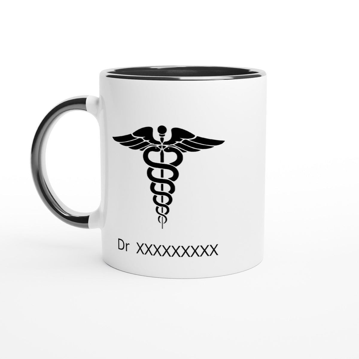 Doctor Personalized White 11oz Ceramic Mug with Color Inside - The Gifted Man