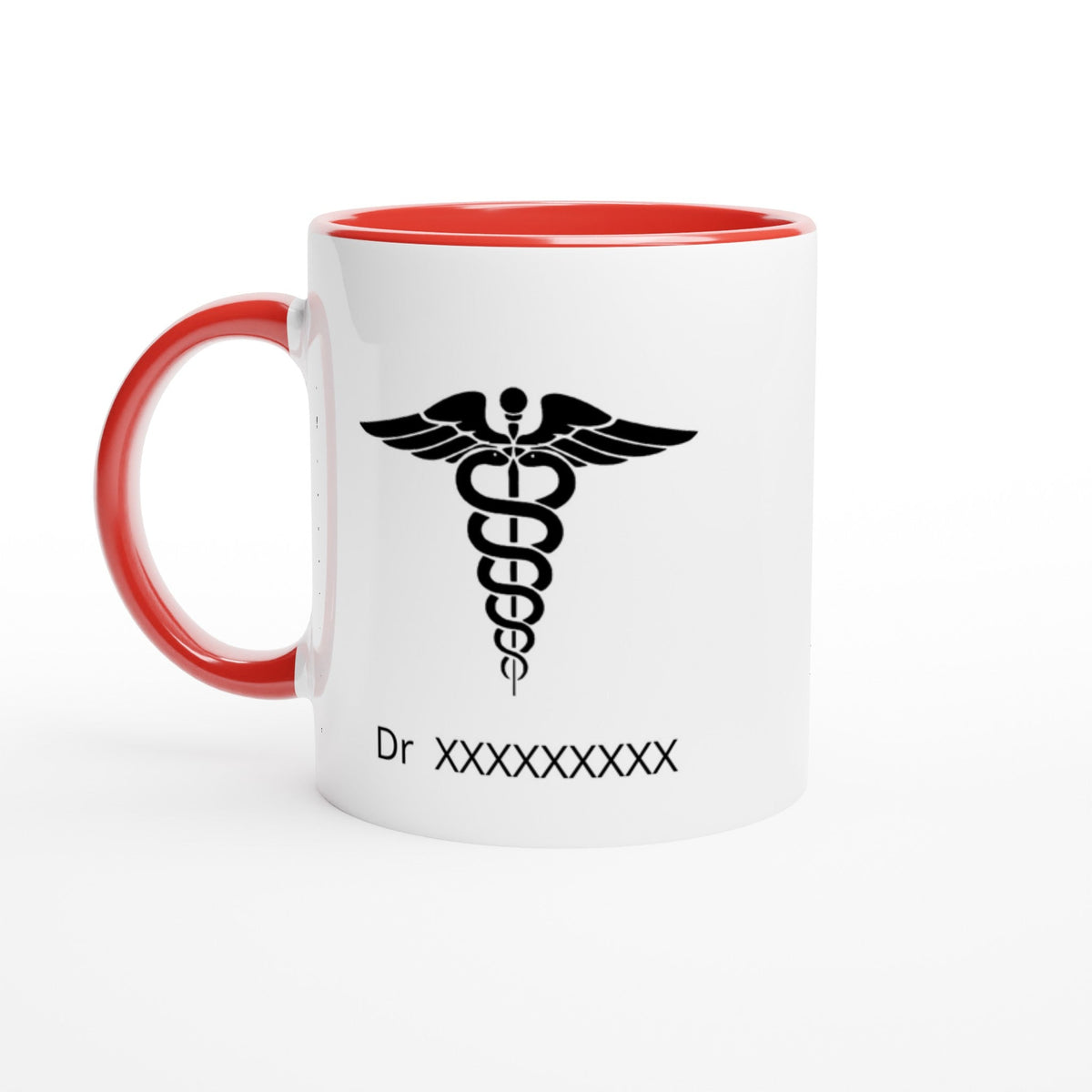 Doctor Personalized White 11oz Ceramic Mug with Color Inside - The Gifted Man