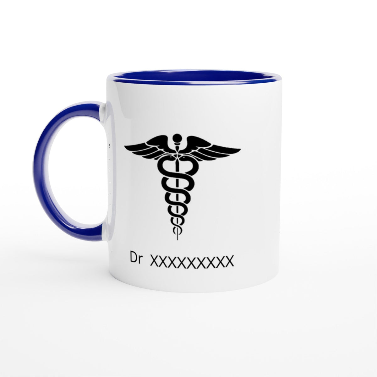 Doctor Personalized White 11oz Ceramic Mug with Color Inside - The Gifted Man