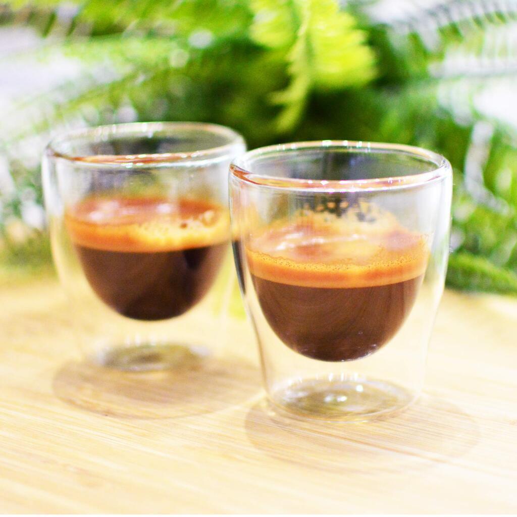 Double Walled Espresso Turino Cup, 2 x 140ml - The Gifted Man