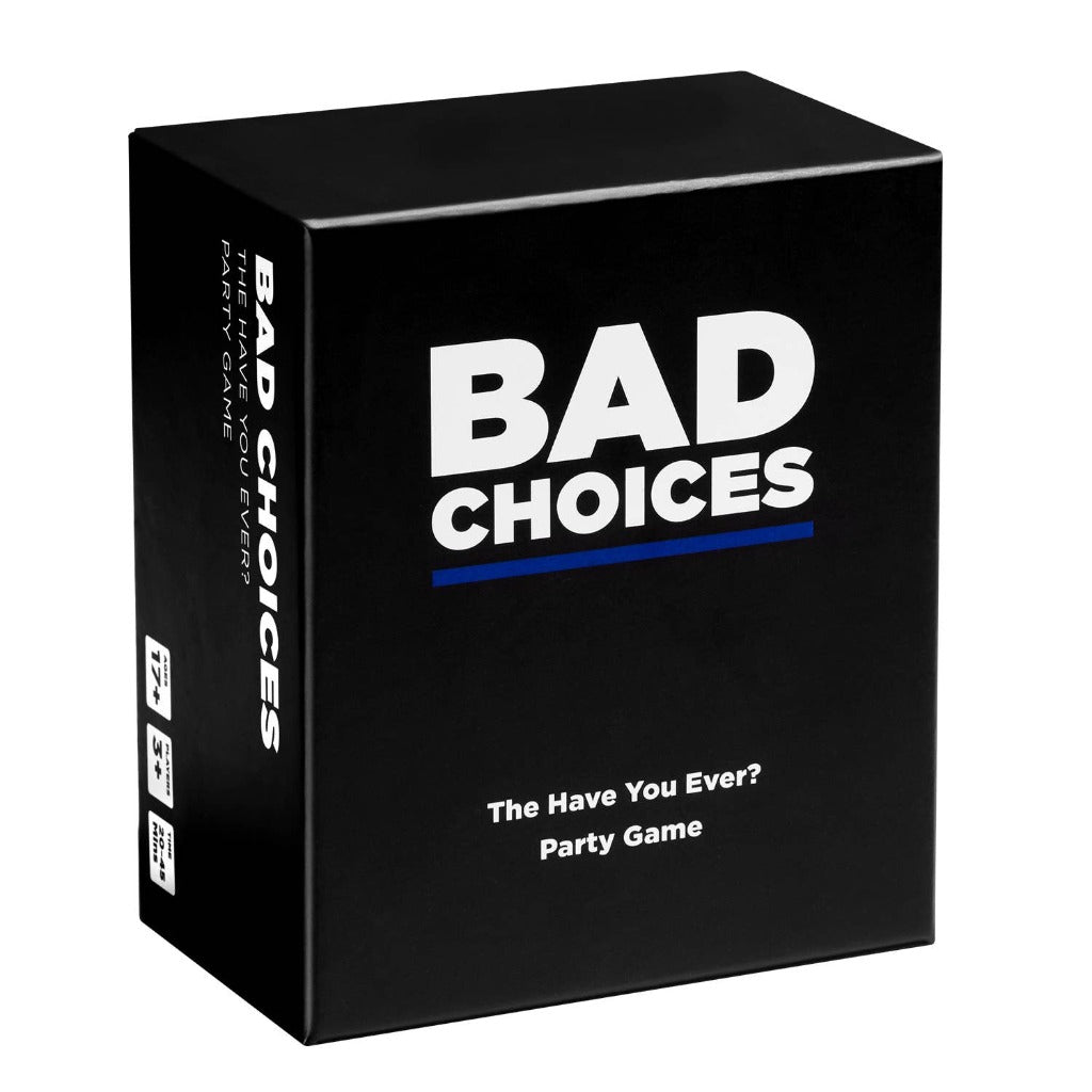 Dyce Games - BAD CHOICES: The Have You Ever? Party Card Game - The Gifted Man