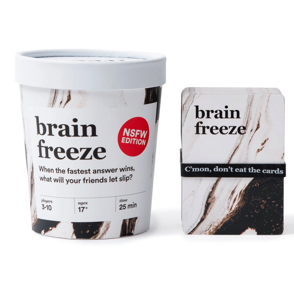 Dyce Games - Brain Freeze: The Speak-Before-You-Think Game - After Dark - The Gifted Man
