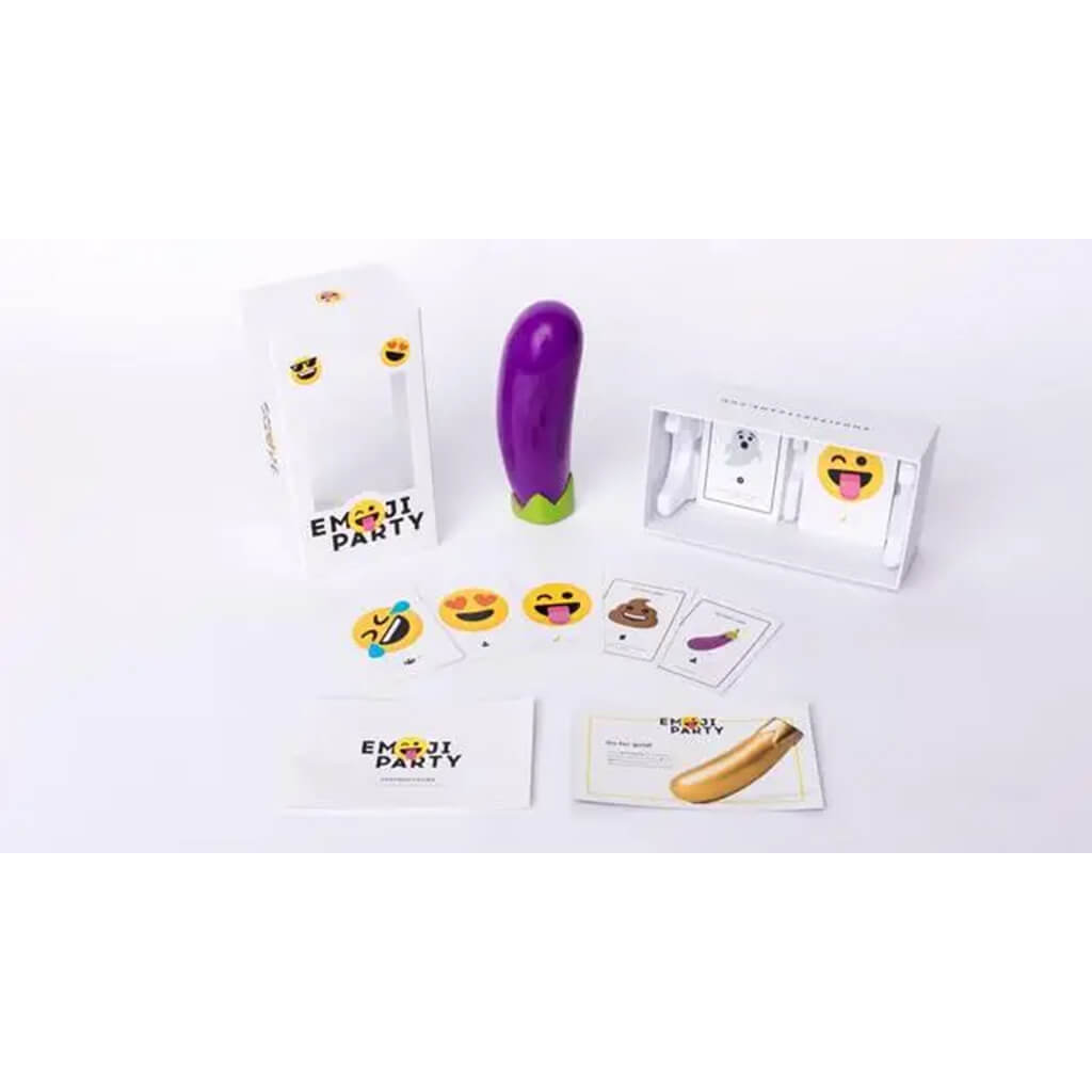 Dyce Games - Emoji Party: The Fast-Action Eggplant Grabbing Party Game - The Gifted Man