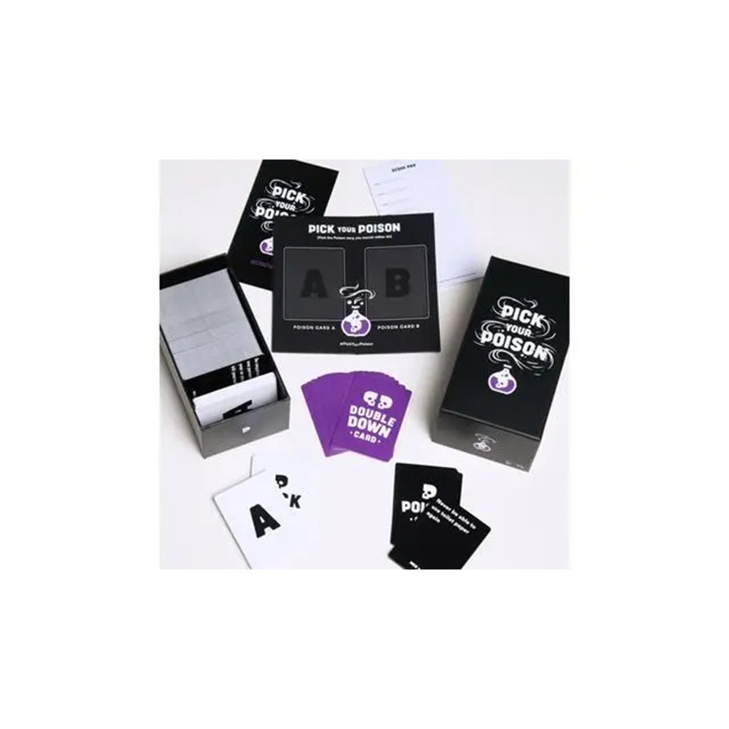 Dyce Games - Pick Your Poison Party Card Game: Family Edition - The Gifted Man