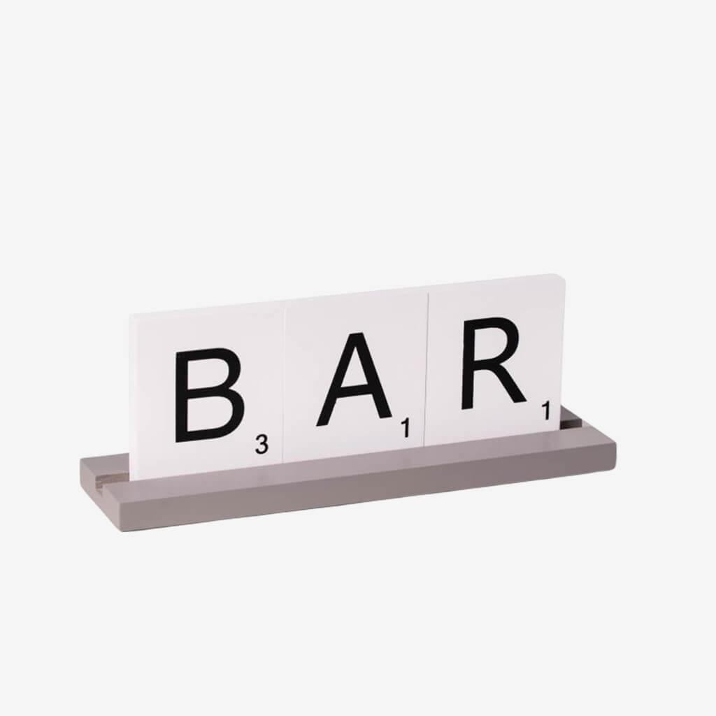 EAT Scrabble Design Table Top Décor - The Gifted Man