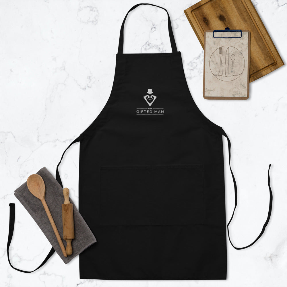 Gifted Man Embroidered Apron