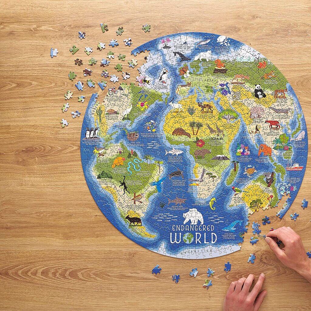 Endangered World 1000 Piece Jigsaw Puzzle - The Gifted Man