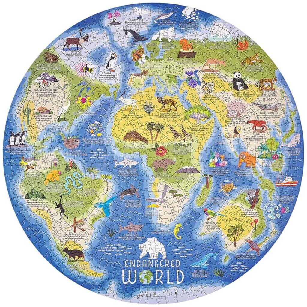 Endangered World 1000 Piece Jigsaw Puzzle - The Gifted Man