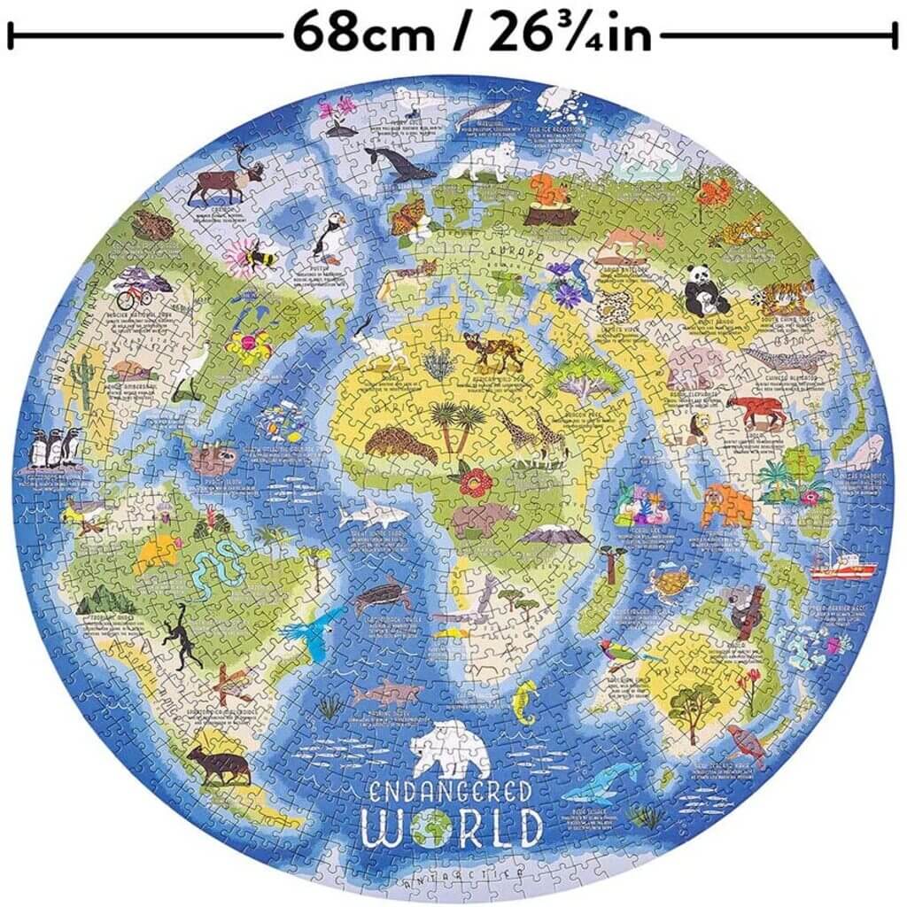 Endangered World 1000 Piece Jigsaw Puzzle - The Gifted Man