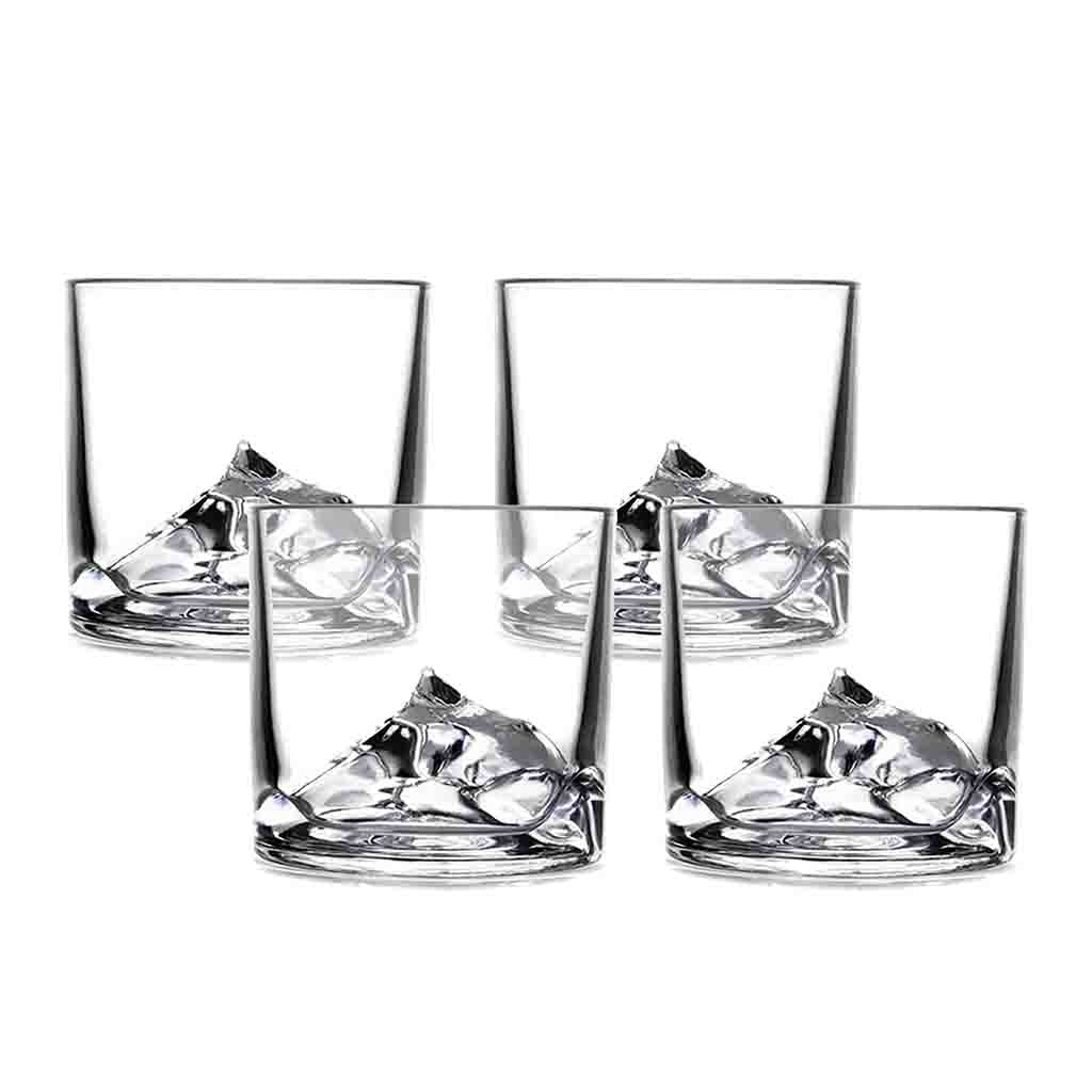Everest Glasses Set of 4 Clear - The Gifted Man