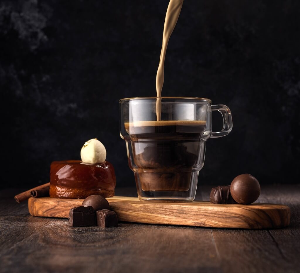 Pila Double Wall Coffee Glasses, 10 Oz, Set of 2