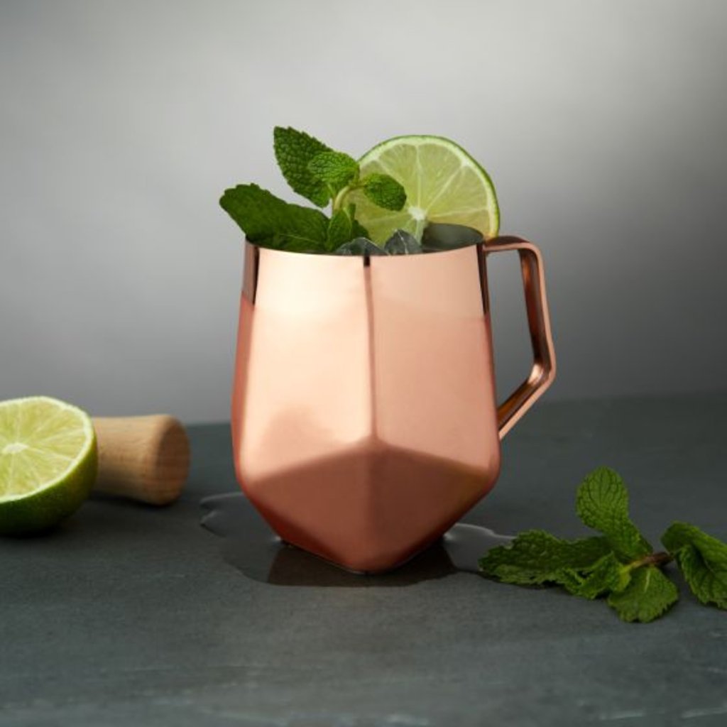 Faceted Moscow Mule Mug by Viski® - The Gifted Man