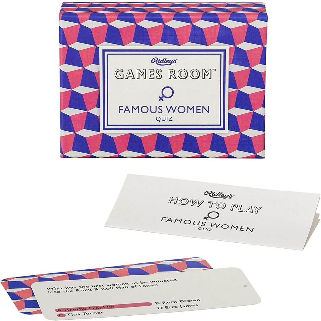 Famous Women Trivia - The Gifted Man