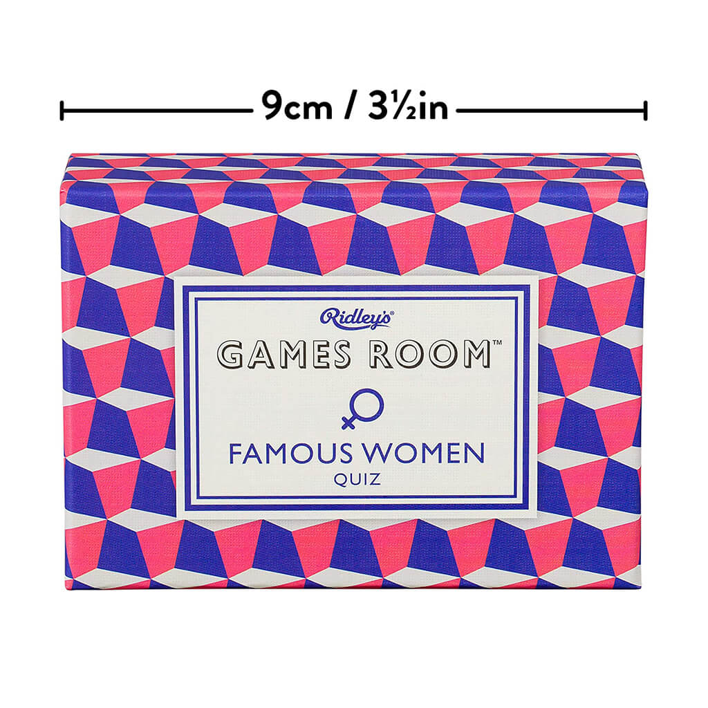 Famous Women Trivia - The Gifted Man