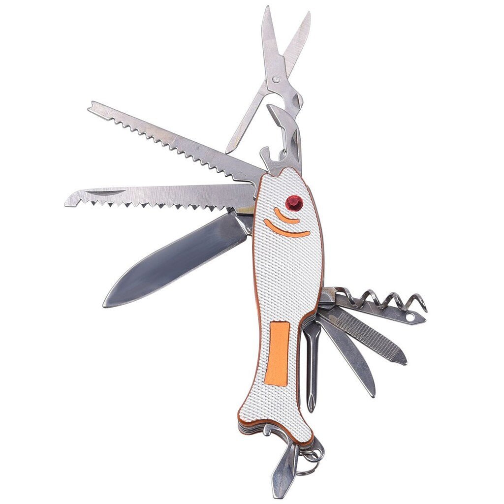 Fisherman&#39;s Friend Multi-Function Pocket Tool - Orange - The Gifted Man