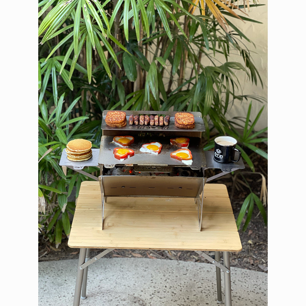 Otzi Flame Portable 4-6 Person Grill *Hybrid Alloy*