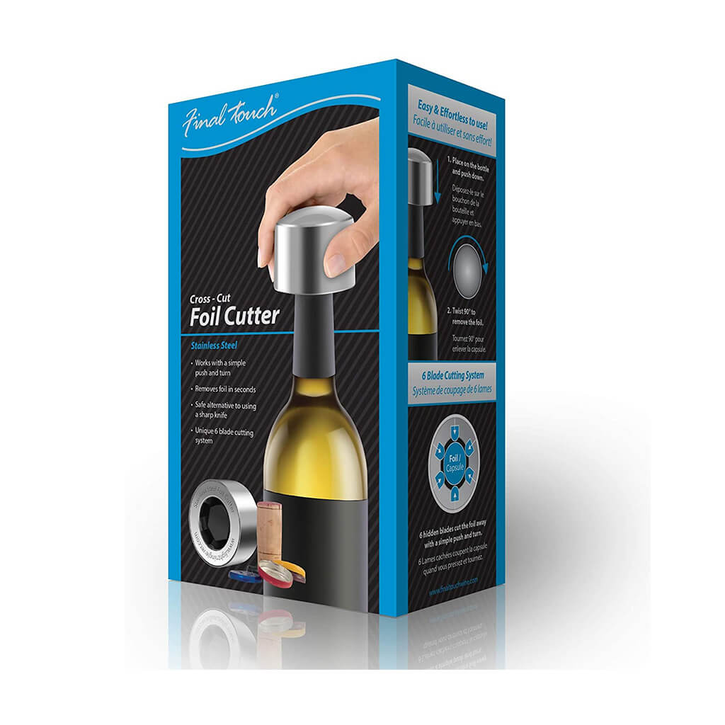 Stainless Steel Cross-Cut Foil Cutter