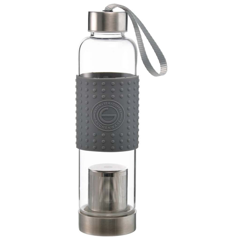 Fruit &amp; Tea Infuser: GROSCHE Marino - Grey, 550ml/18.6 fl. oz - The Gifted Man