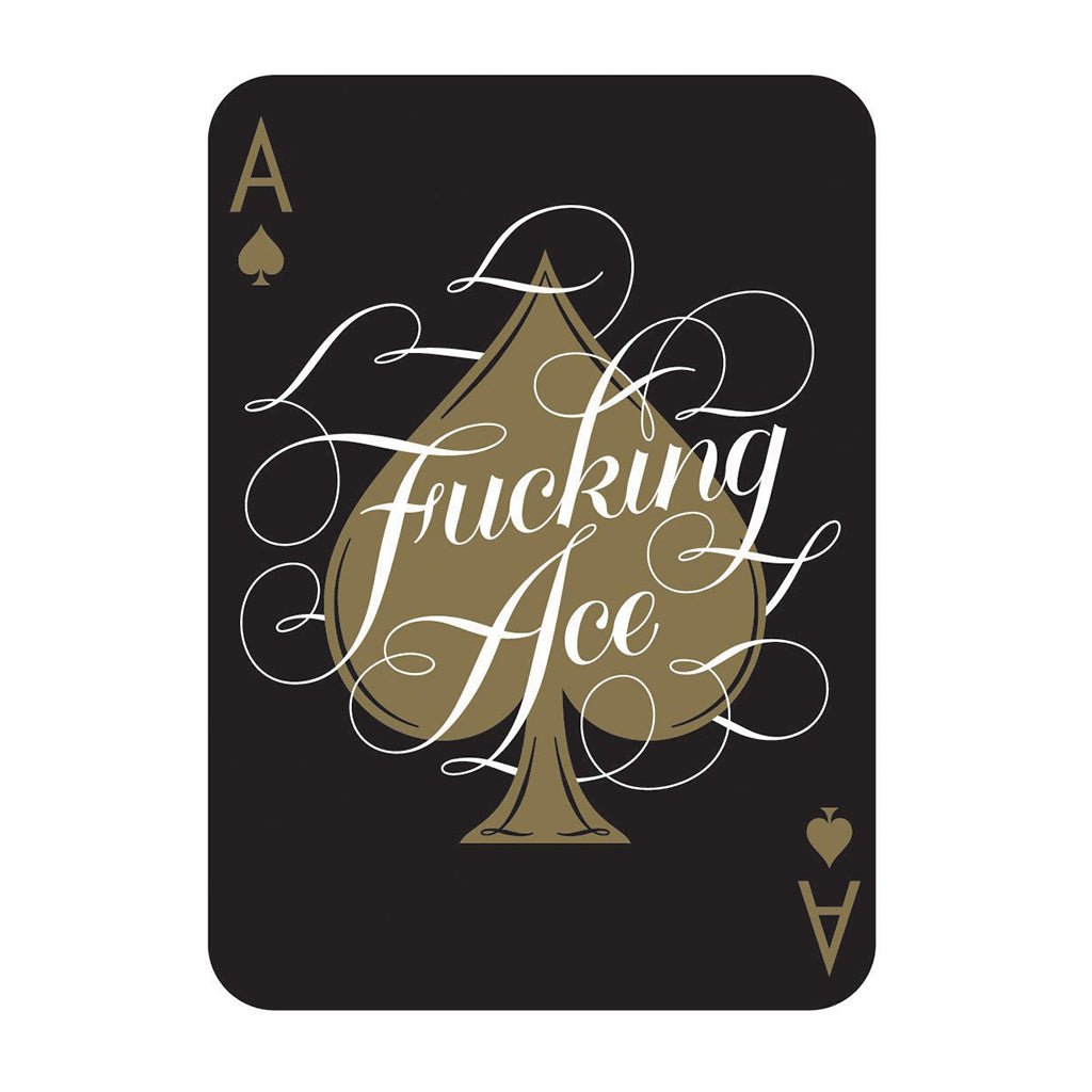 Game On, Bitches: Playing Cards (Naughty Playing Cards, Cool Poker Cards, Gold Playing Cards) - The Gifted Man
