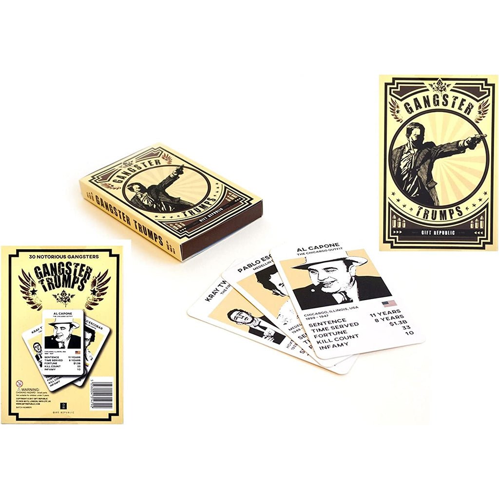 Gangster Trumps Card Game - The Gifted Man