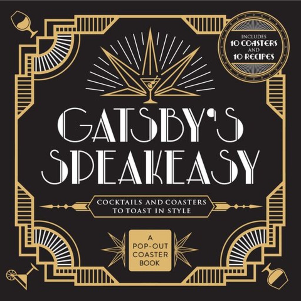 Gatsby&#39;s Speakeasy Cocktails and Coasters to Toast In Style - The Gifted Man