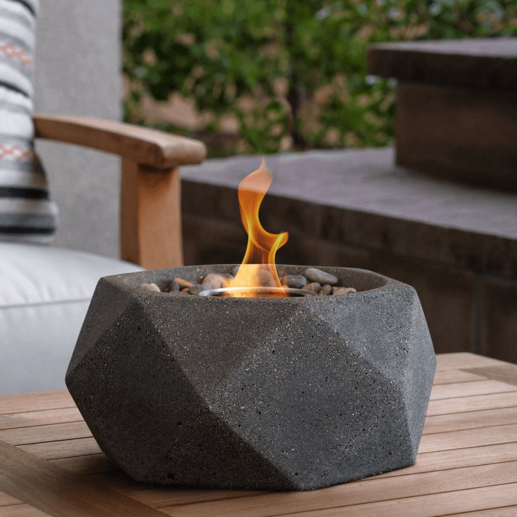 Geo Table Top Fire Bowl - The Gifted Man