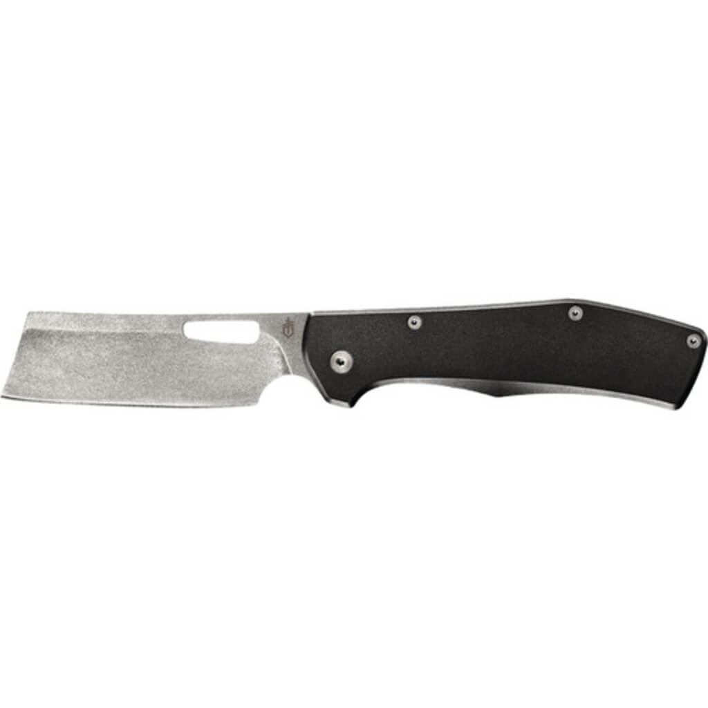 Gerber Flatiron Framelock Folder - Black/Grey - The Gifted Man