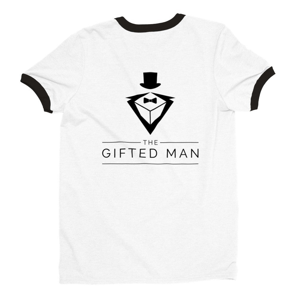 Gifted Man Personalized Unisex Ringer T-shirt - The Gifted Man