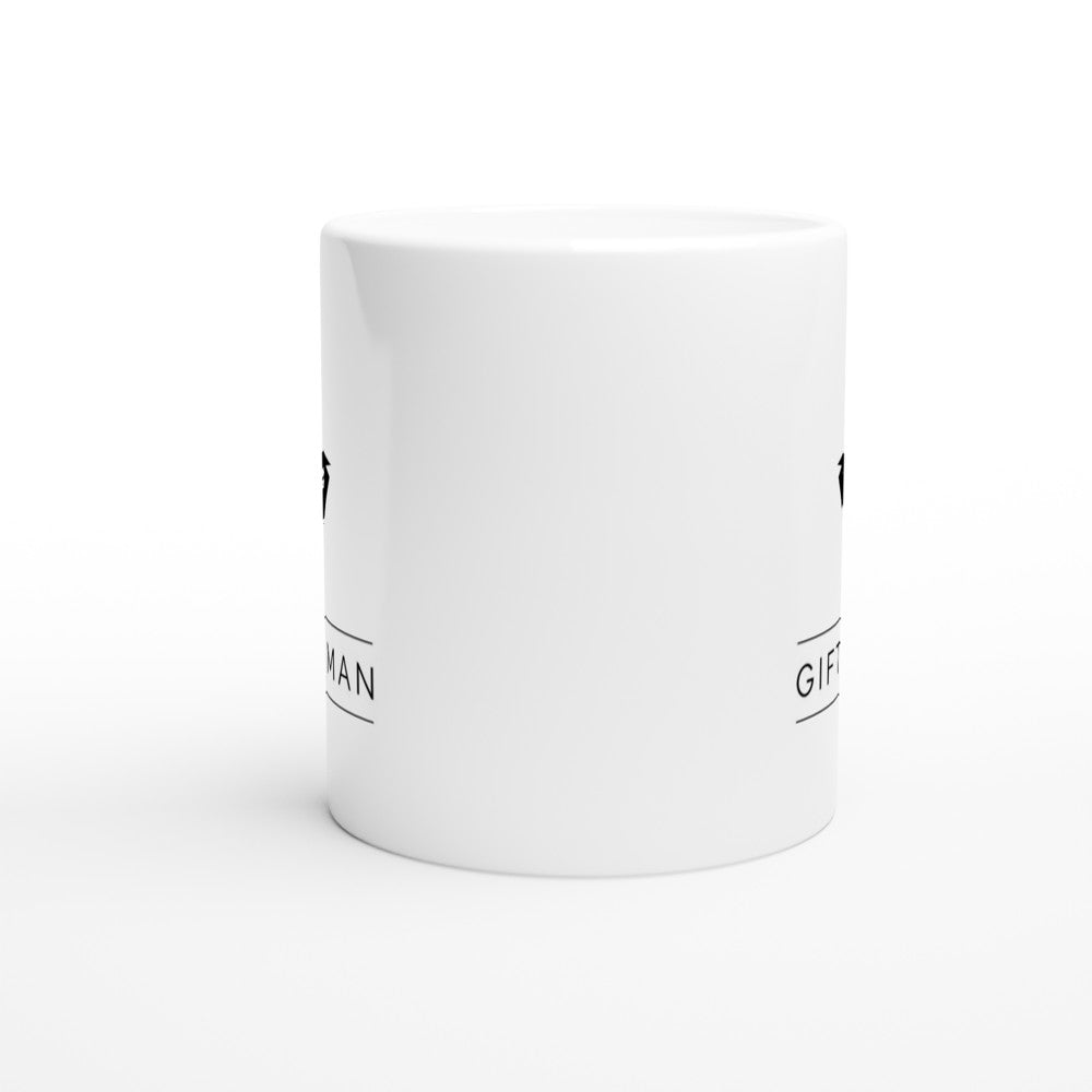 Gifted Man Personalized White 11oz Ceramic Mug - The Gifted Man
