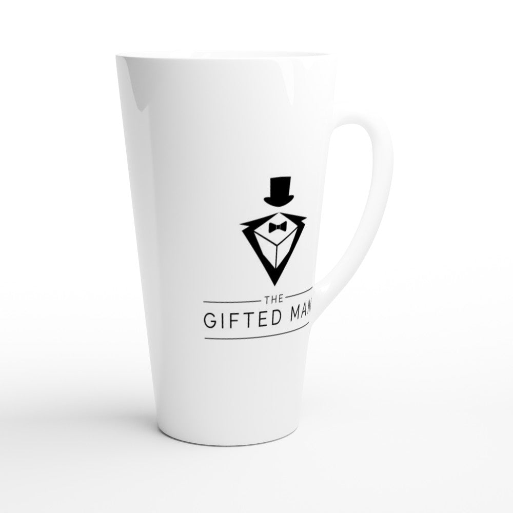 Gifted Man Personalized White Latte 17oz Ceramic Mug - The Gifted Man