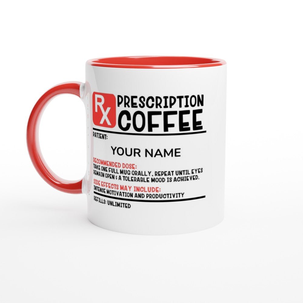 Gifted Man Prescription White 11oz Ceramic Mug Collection - The Gifted Man