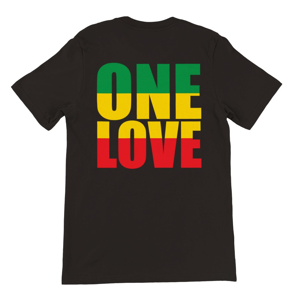 Gifted Man Rastafari Premium Crewneck T-shirt Collection - The Gifted Man