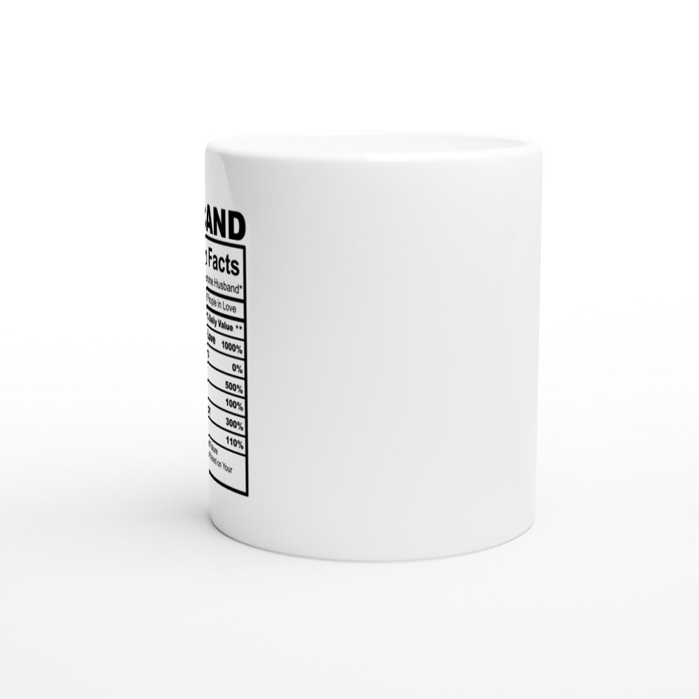 Gifted Man Zodiac Nutrition Facts White 11oz Ceramic Mug Collection - The Gifted Man