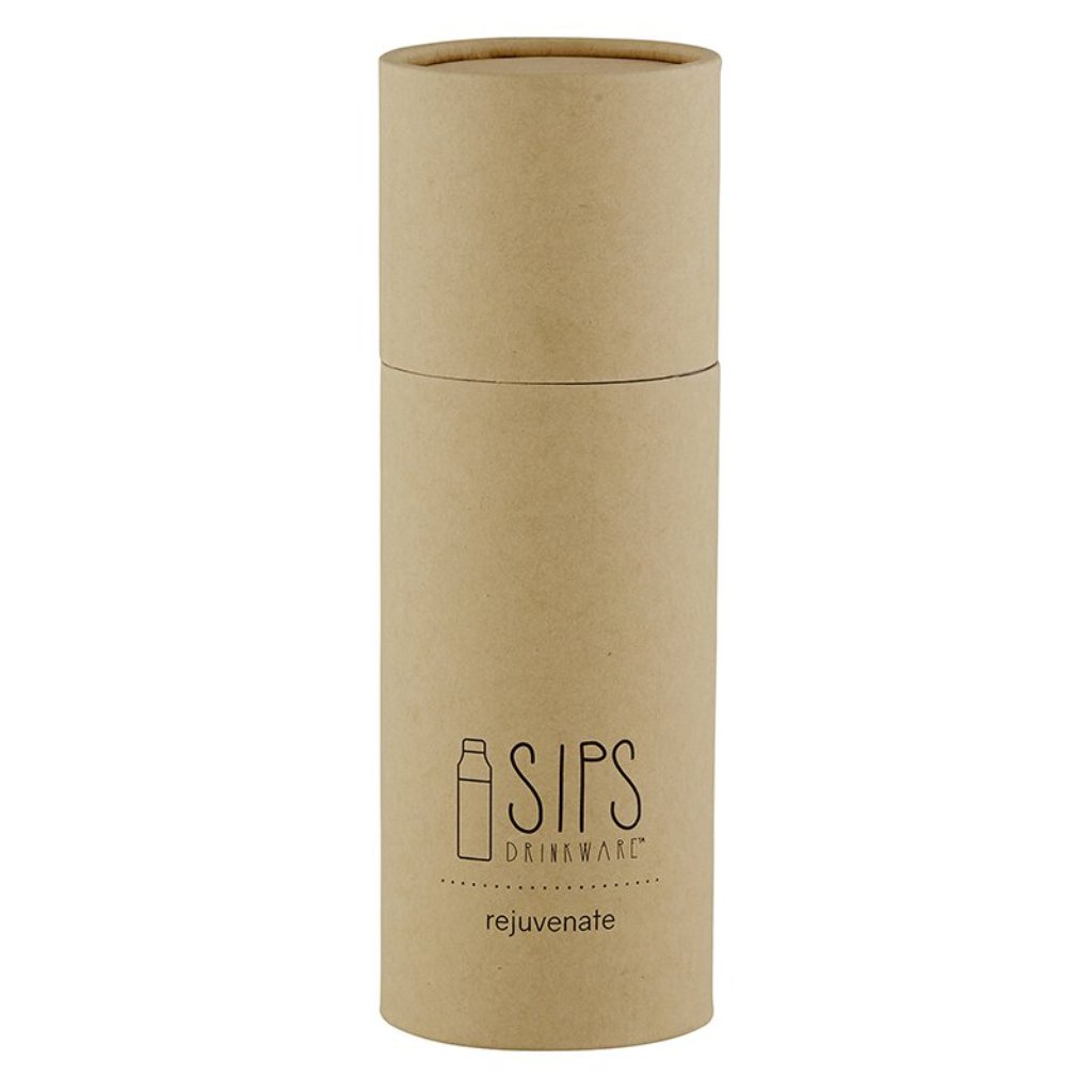 Glass Water Bottle with Bamboo Lid - Rejuvenate - The Gifted Man