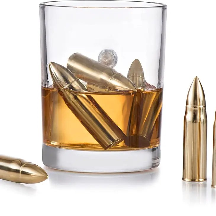 Gold Bullet Stones Gift Set Wooden Box - The Gifted Man