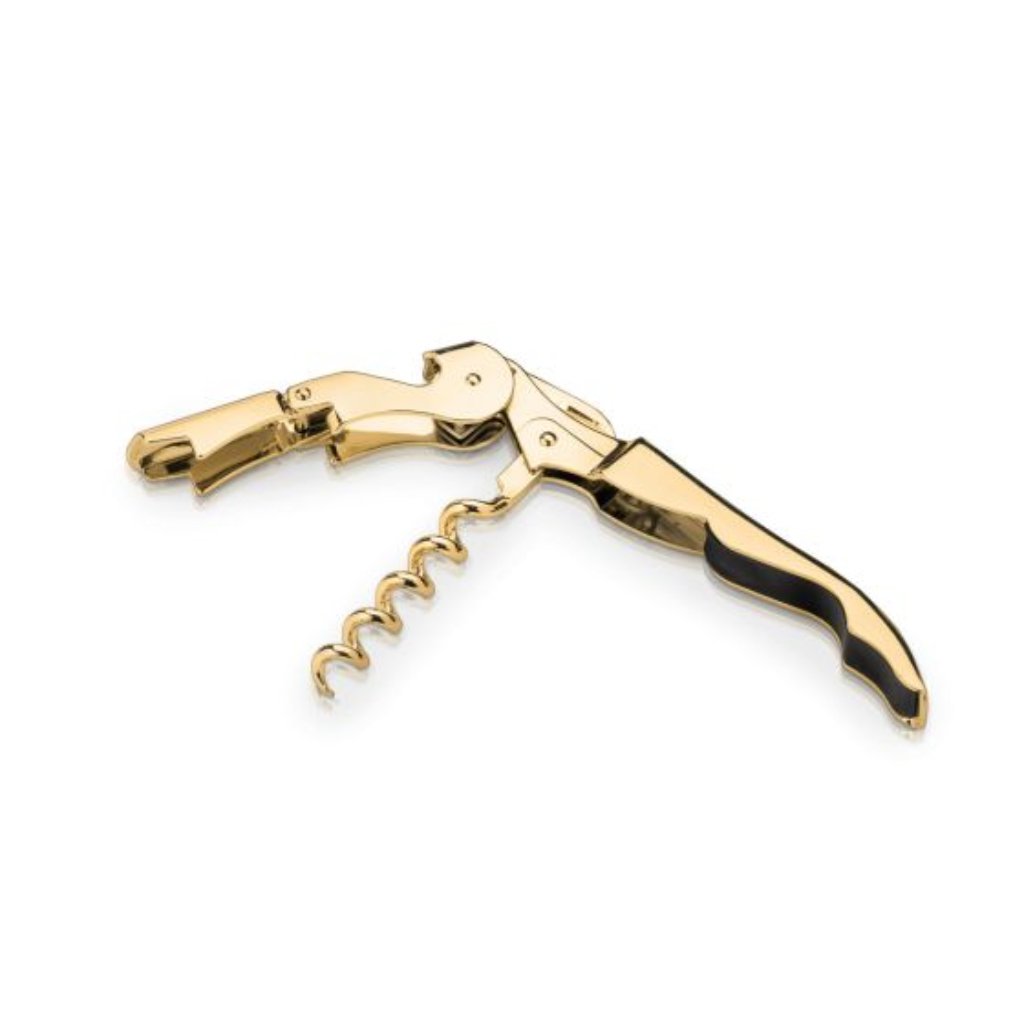Gold Signature Double Hinged Corkscrew by Viski® - The Gifted Man