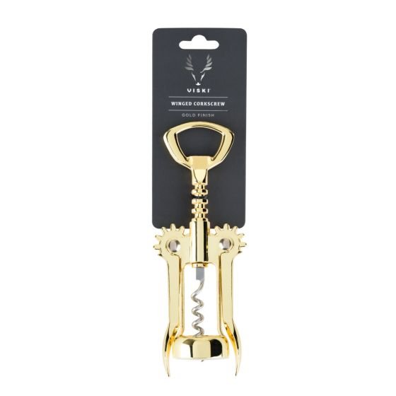 Gold Winged Corkscrew by Viski® - The Gifted Man