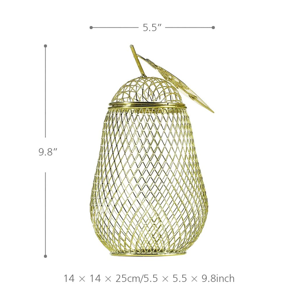 Golden Pear Wine Cork Holder - The Gifted Man