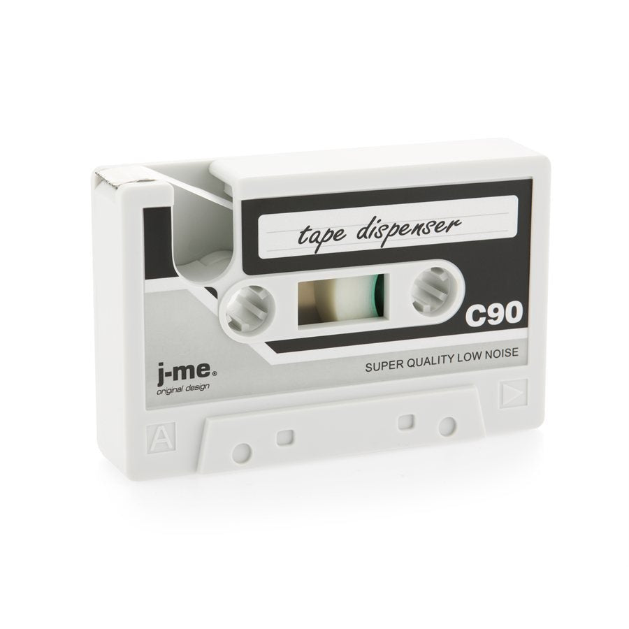 Grey Cassette Tape Dispenser - The Gifted Man