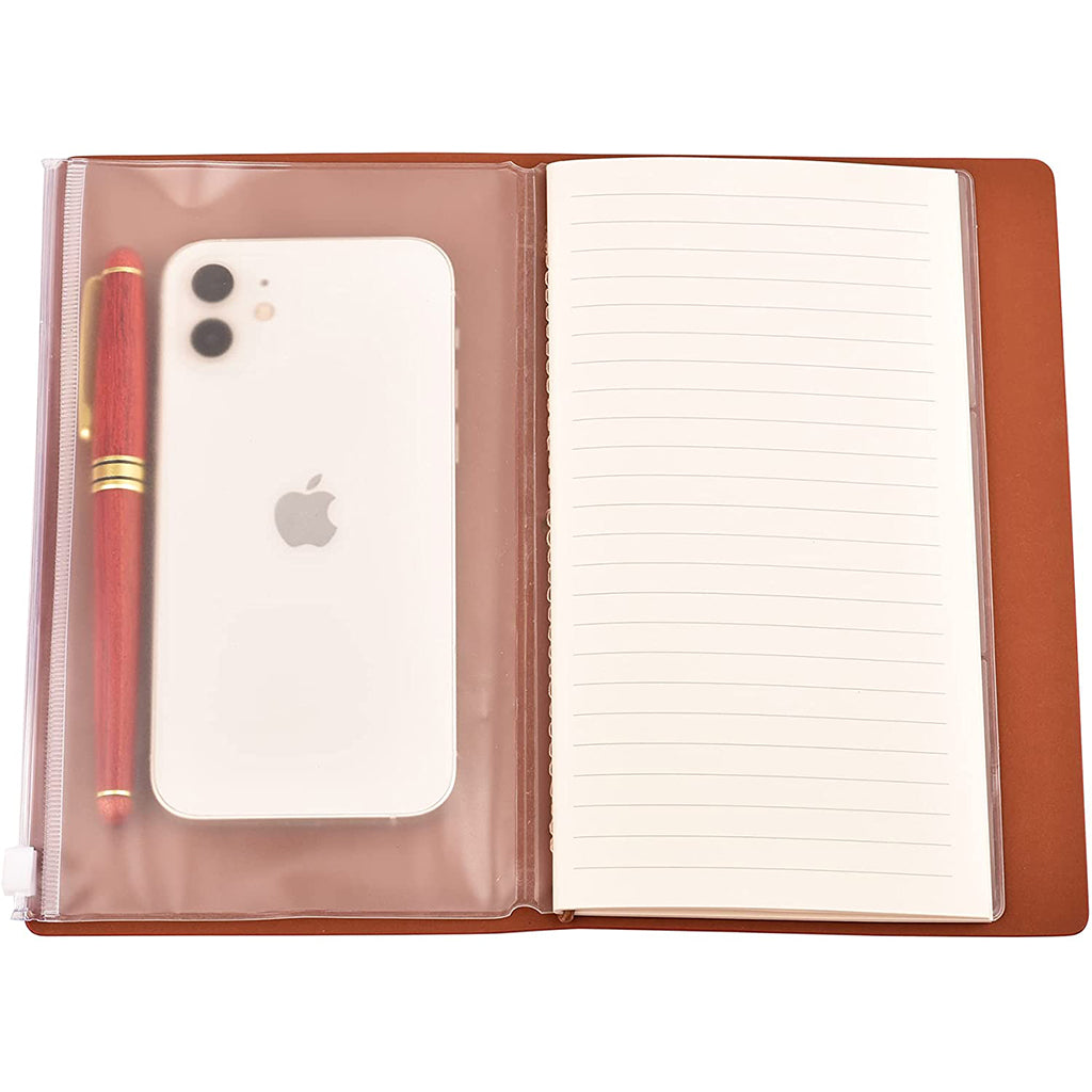 To My Son Leather Journal  - Enjoy the Ride and Never Forget the Way Home Notebook - 136 Page Travel Diary Journal