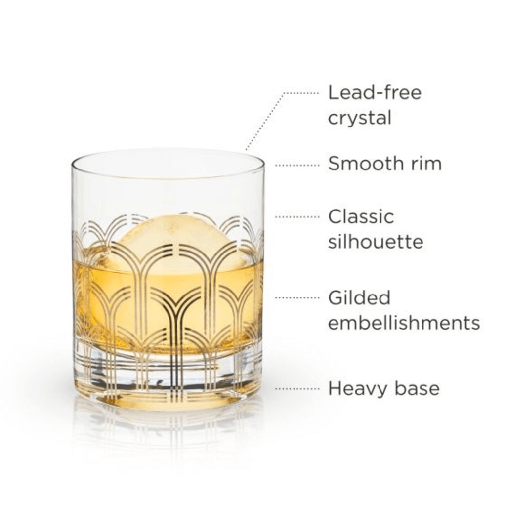 Hairpin Deco Tumbler by Viski® - The Gifted Man