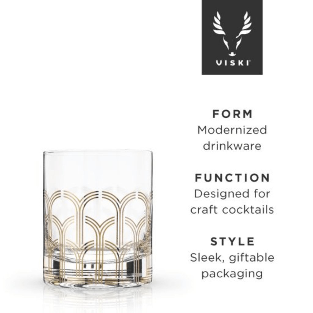 Hairpin Deco Tumbler by Viski® - The Gifted Man