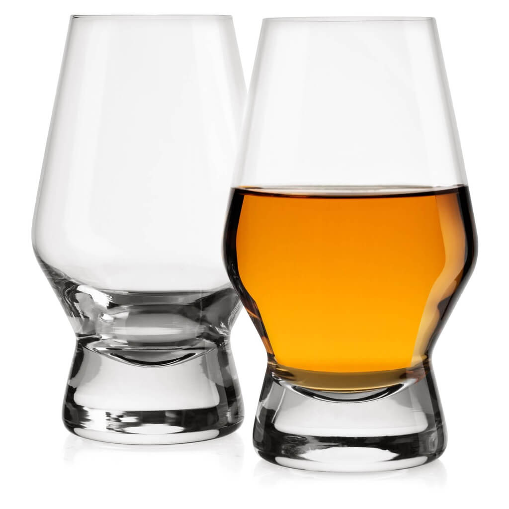 Halo Crystal Whiskey Glasses - The Gifted Man