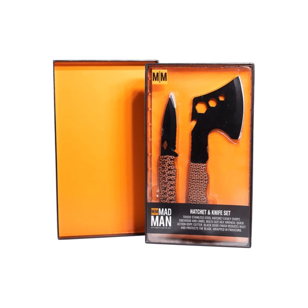 Hatchet Knife Set W/parachute Cord Handle - The Gifted Man
