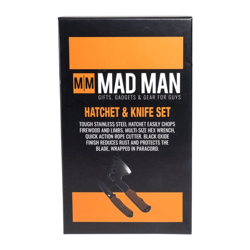 Hatchet Knife Set W/parachute Cord Handle - The Gifted Man