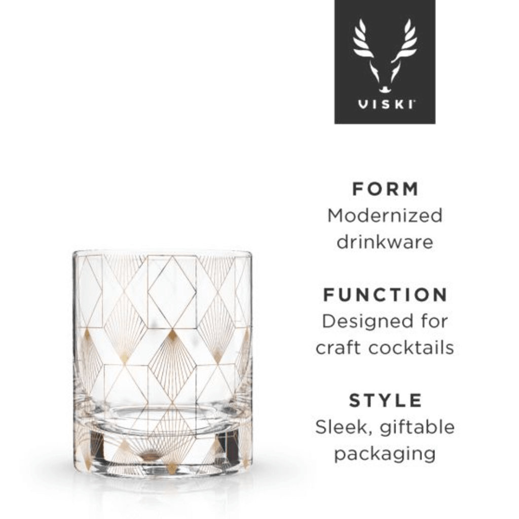Metropolis Deco Tumbler by Viski®