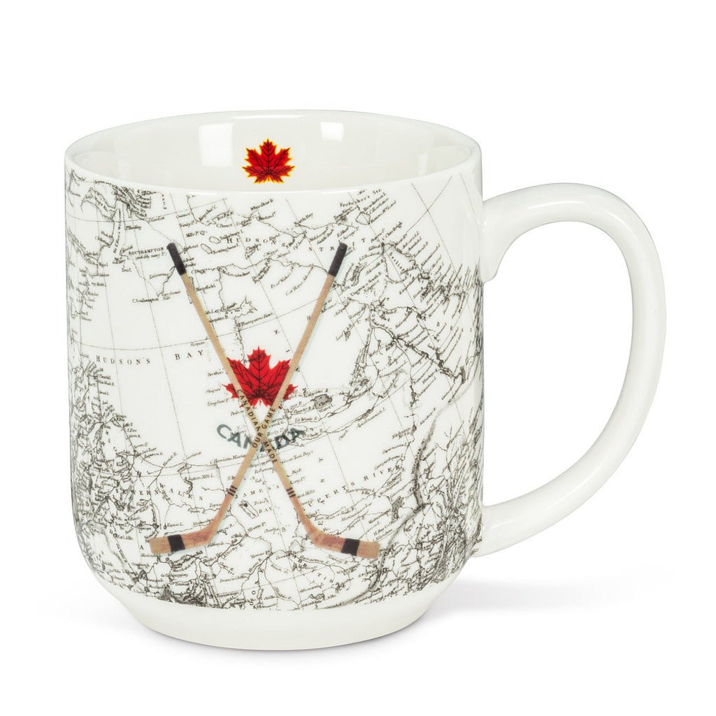 Hockey Sticks &amp; Map Mug - The Gifted Man